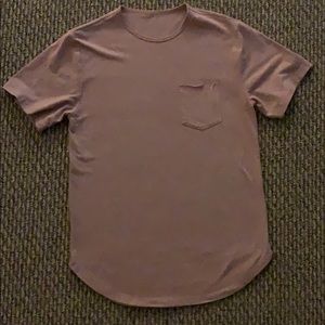 Salmon Low cut t-shirt